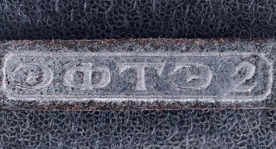 Handle on the top surface of the efte camera