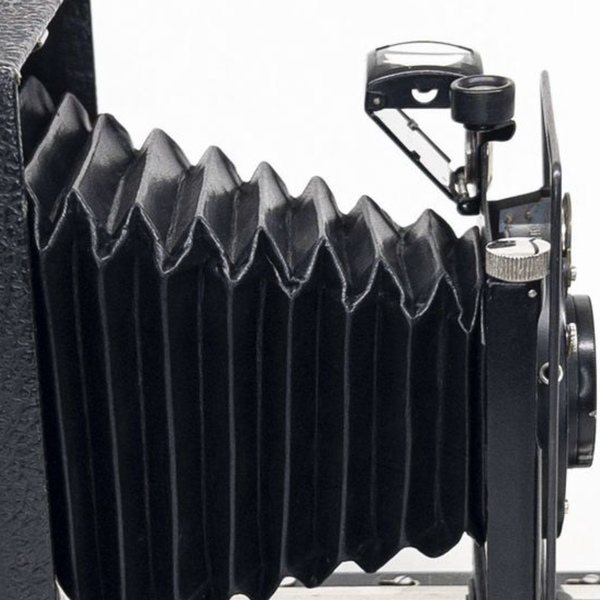 Fotokor 1 from the side with extended bellows