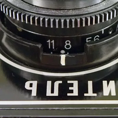 lubitel 166 upper lens and gears