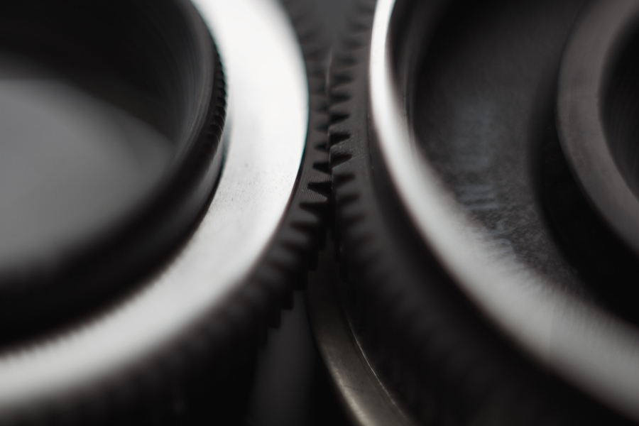 Soviet LOMO medium format camera viewing and taking lens connection