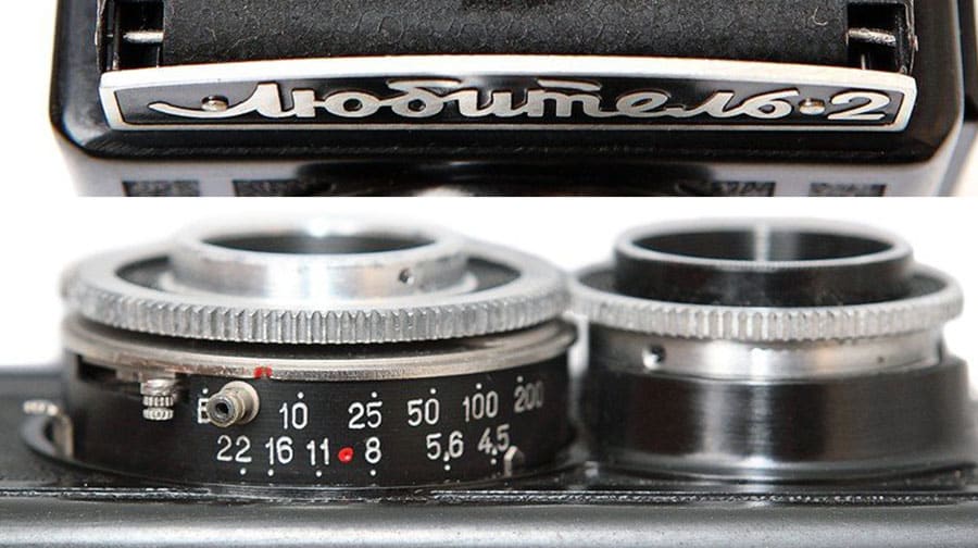 soviet medium format camera Lubitel 2 name and lenses