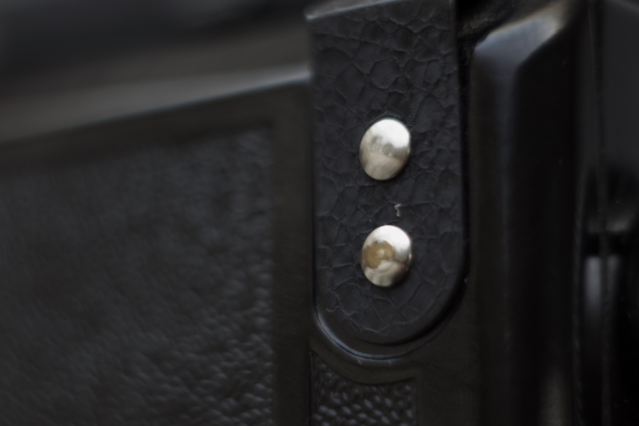 The Lubitel camera back door lock