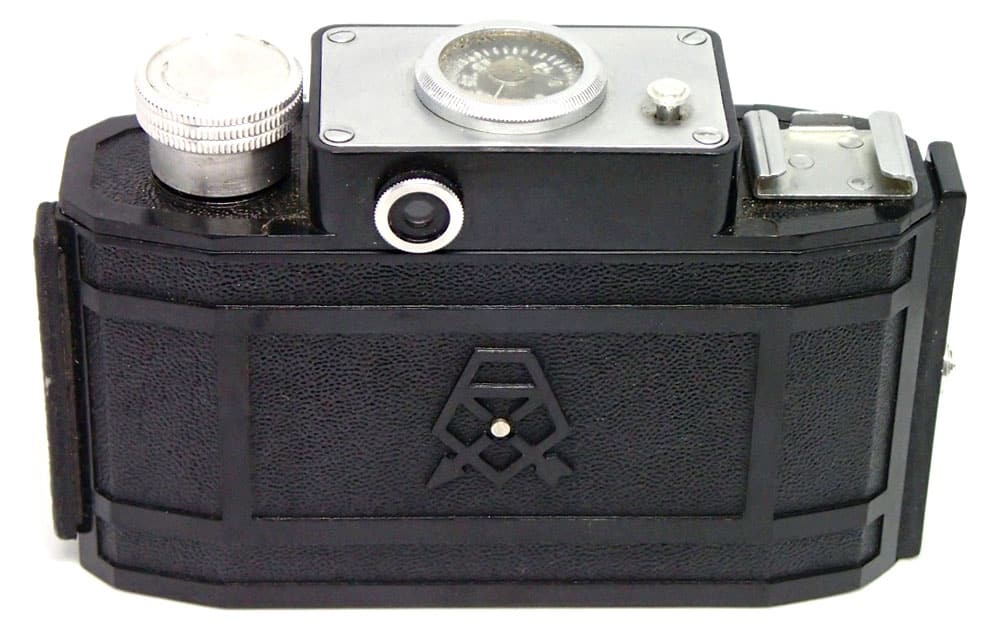 Soviet smena 1 camera back surface