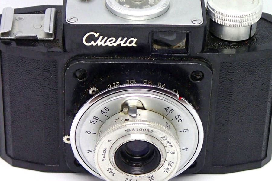 soviet cameras body with a t-22 lens
