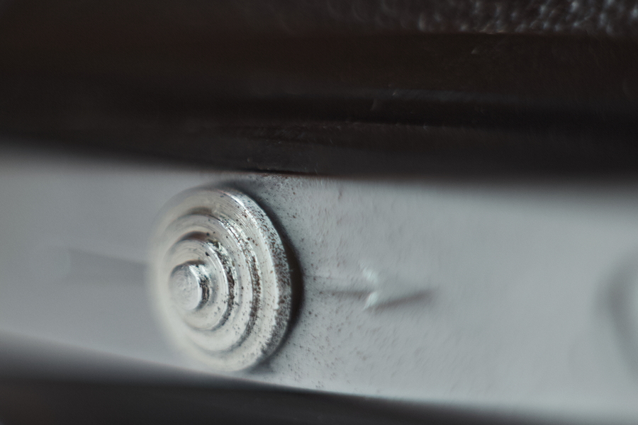 Back door lock of the smena 1 lens