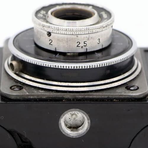 T-22 lens and tripod socket