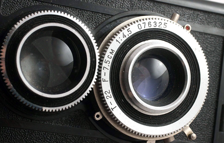 soviet twin lens camera