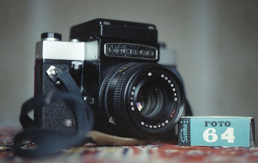 Arsenal soviet medium format camera