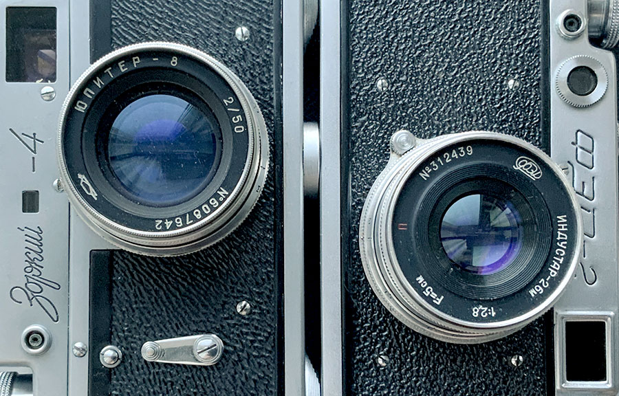 Zorki-4 Vs Fed-2 cameras