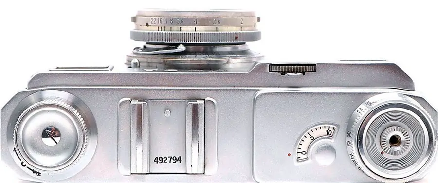 Rangefinder top plate