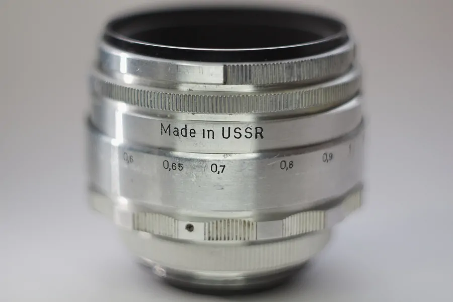helios 44 m39 made in ussr inscription