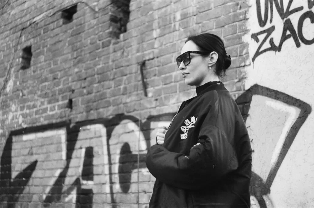 Helios 44 f2 58mm black and white portrait