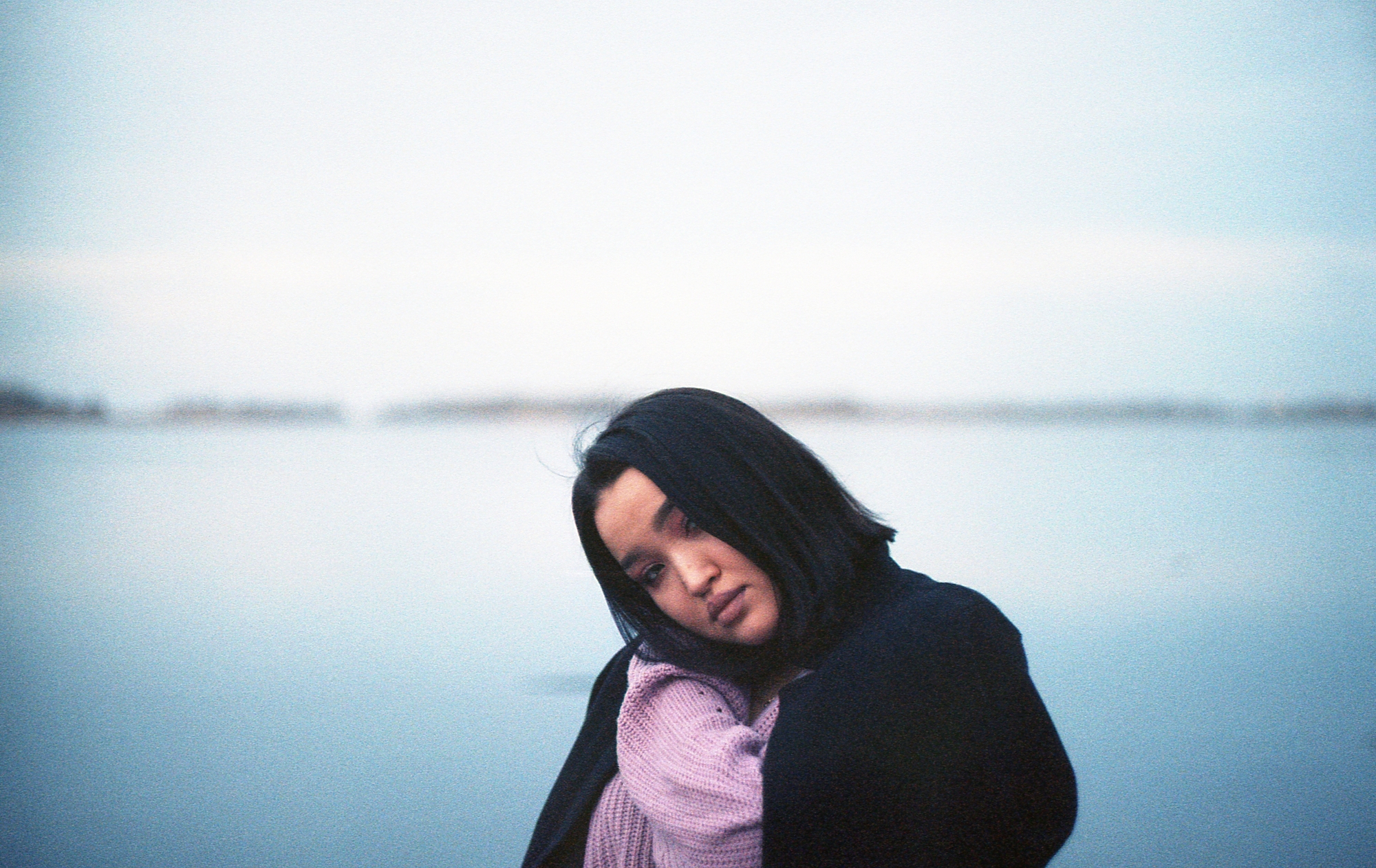 Woman portrait taken on a Helios 44 f2 58mm