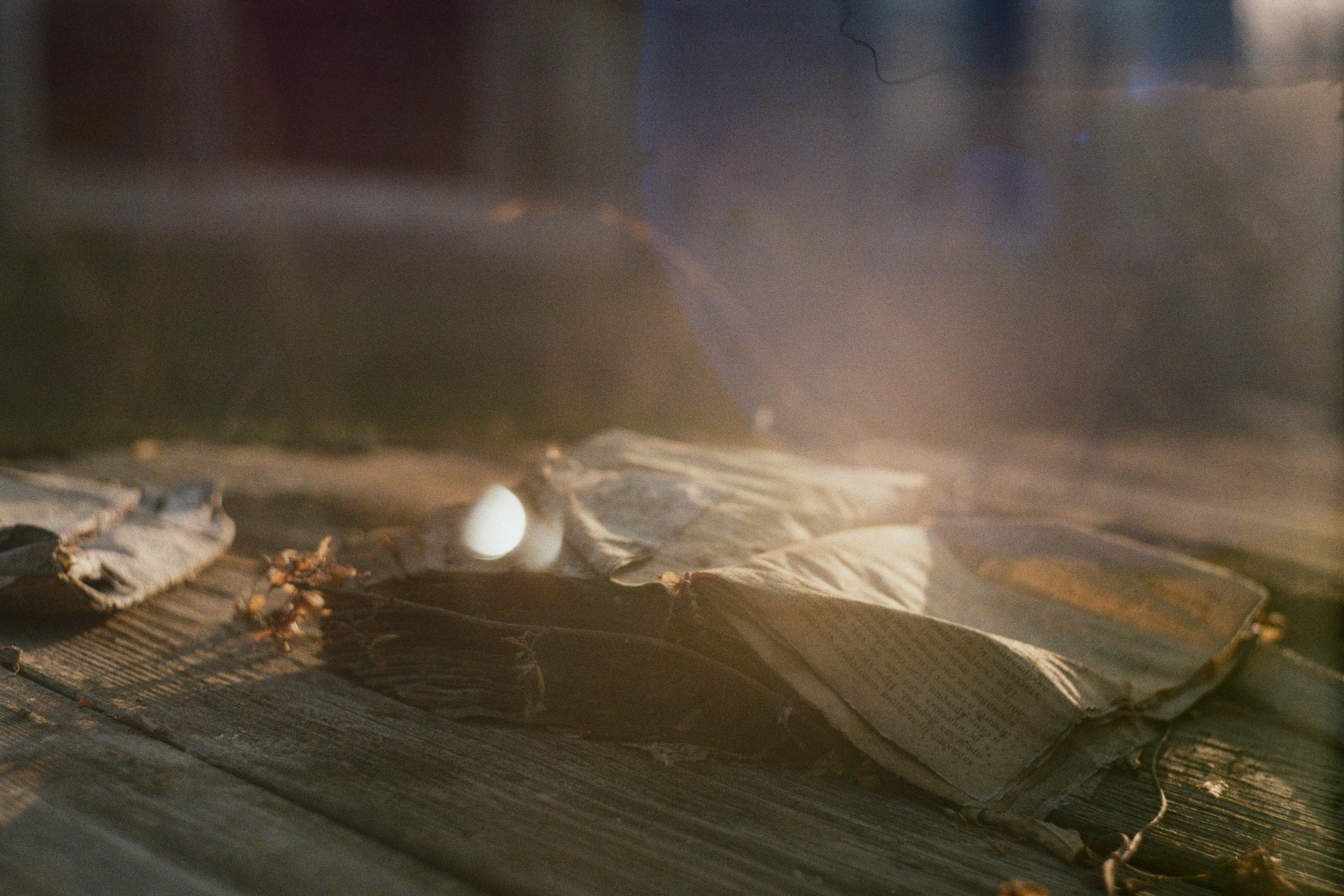 Old book shot on a Soviet Helios lens