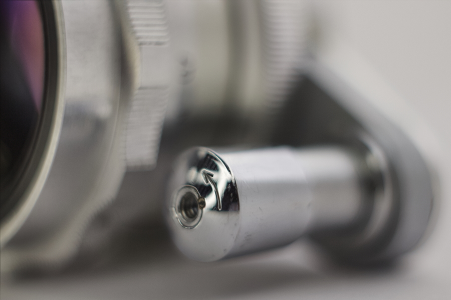 Shutter release button on a start camera