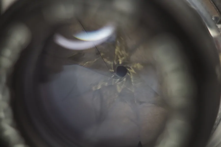 Kiev 3 lens front element