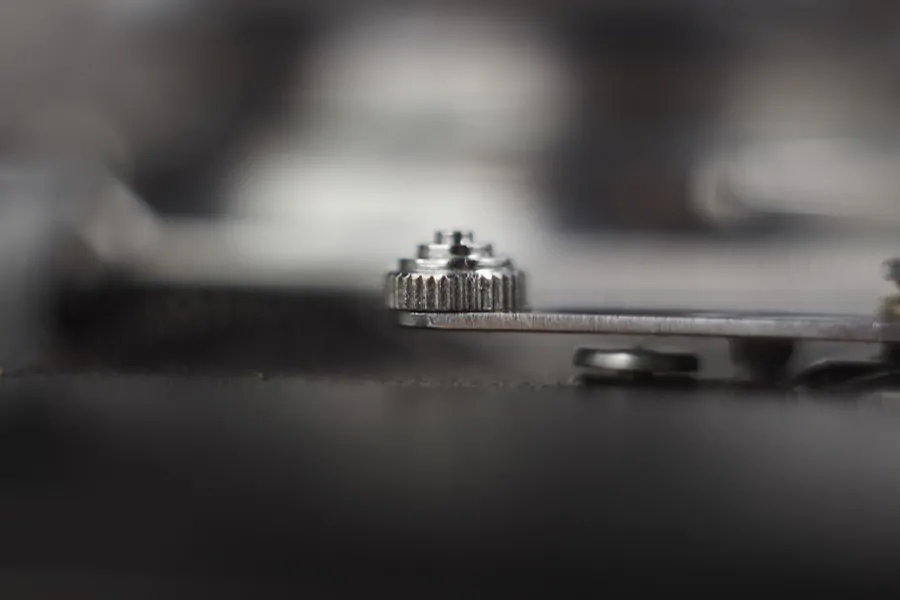 Soviet camera self timer