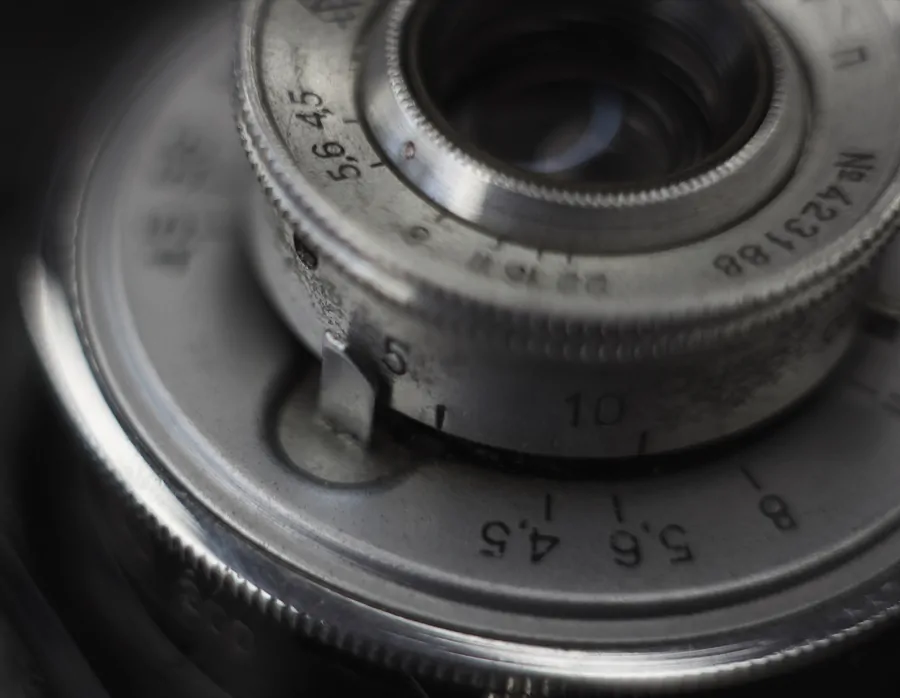 Soviet camera lens barrel